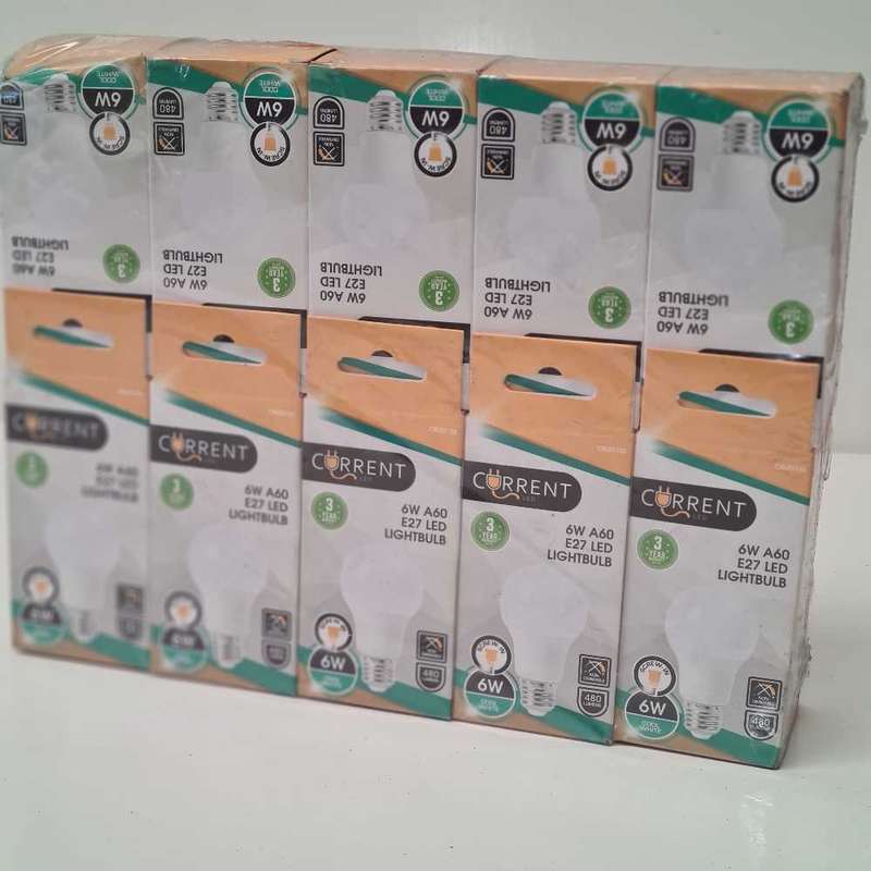 OW A60E27 LEDLight Bulb X 20