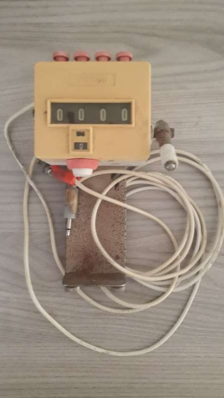 PASSAP ELECTRONIC E6000 MOTOR BAR 3000A  VICTOR ROW COUNTER & WIRES PART