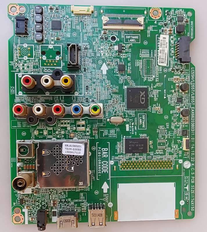 LG TV Mainboard EAX66203803 (1.0)