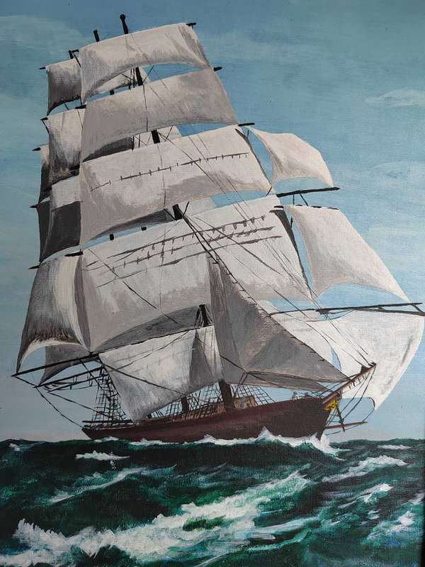Amazing painting signed by artist.