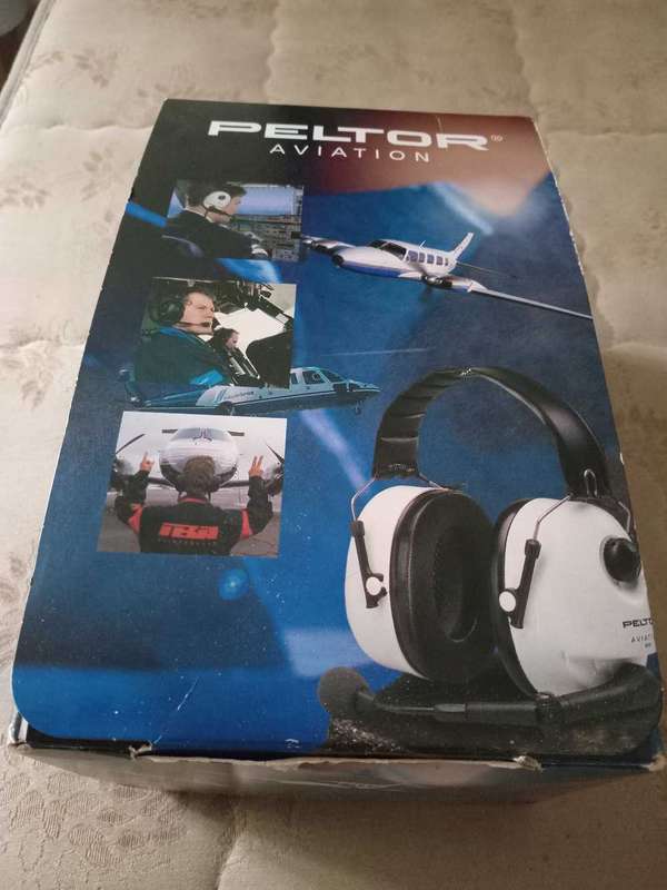 Helicopter headset, make: Peltor Aviation, Model No. 8103