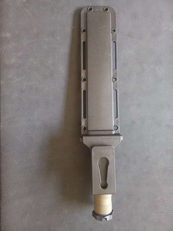 Jeep Rambo-style survival knife