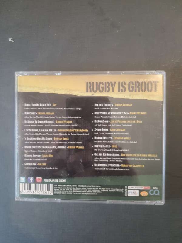 Rugby is groot cd