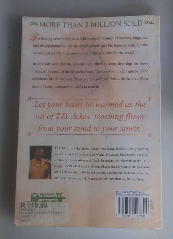 Woman thou art loosed by TD Jakes