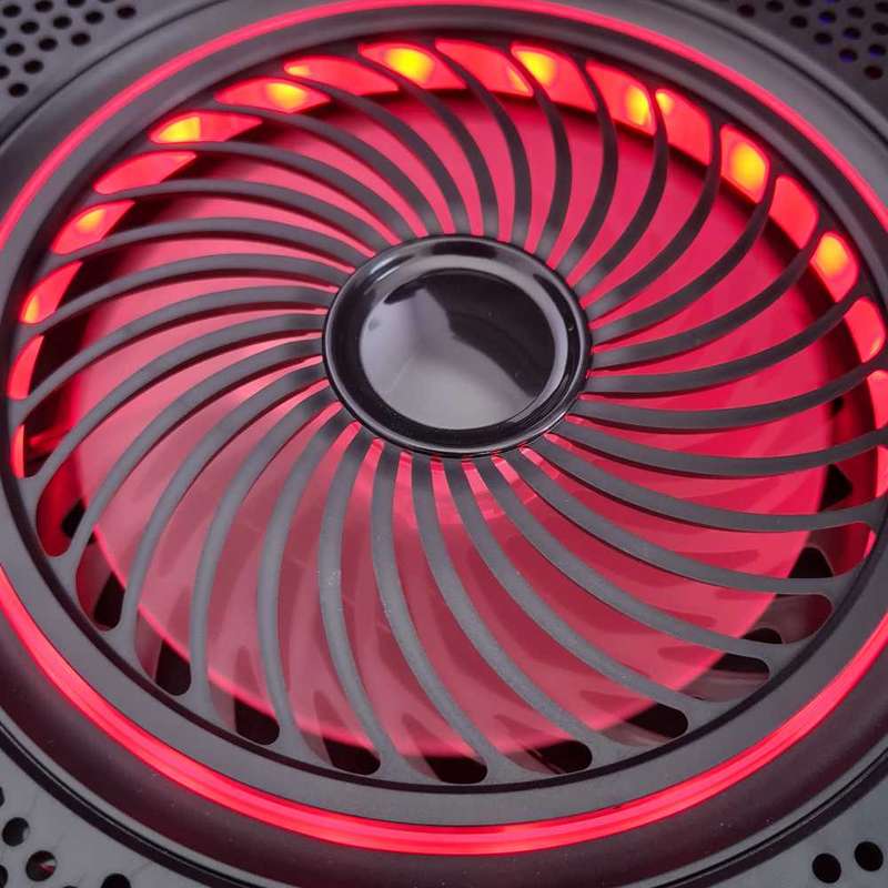 RGB gaming laptop cooler. Work laptop Cooler