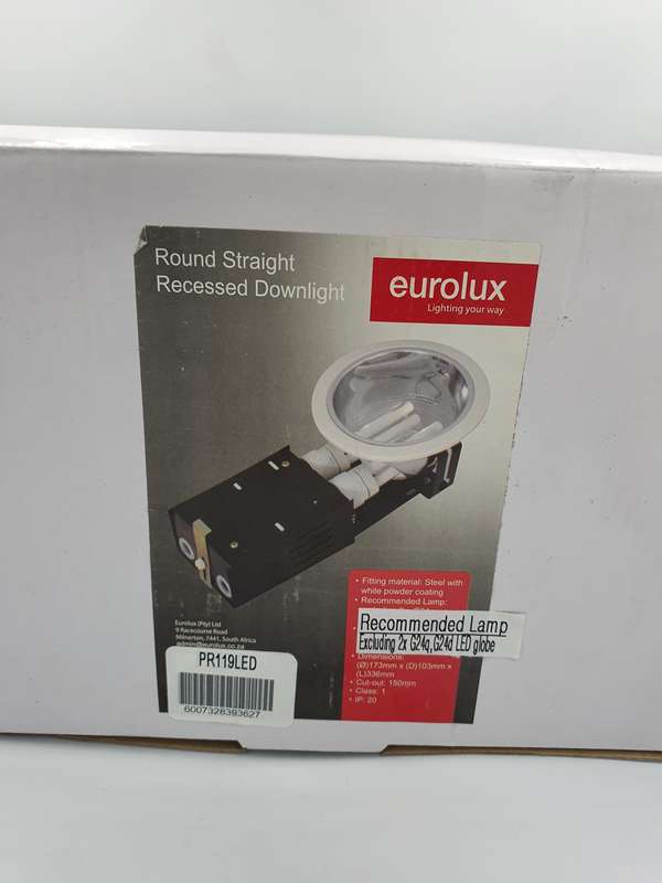 Round Straight Recessed 1270mm Downlight PR119