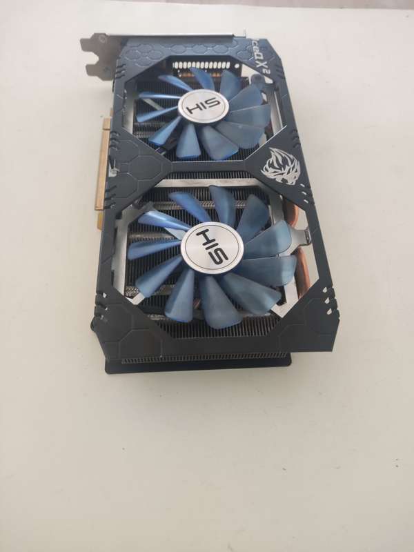 HIS IceQ X2 RX580 8GB Graphics card**Smaller Fans so Overheating**