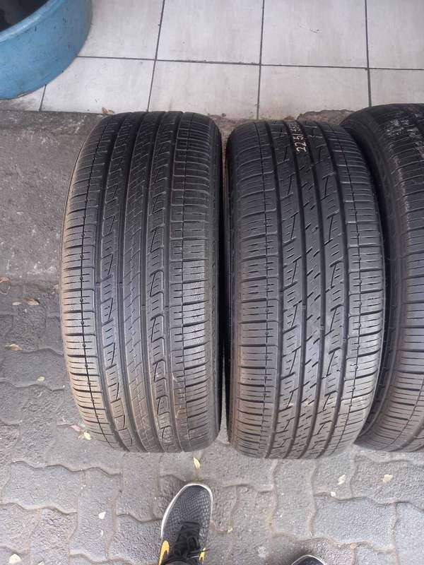 235/55/18 used tyres with 70% thread life