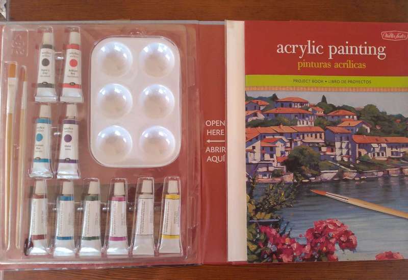 Walter Foster Acrylic Painting - A complete painting kit for beginners