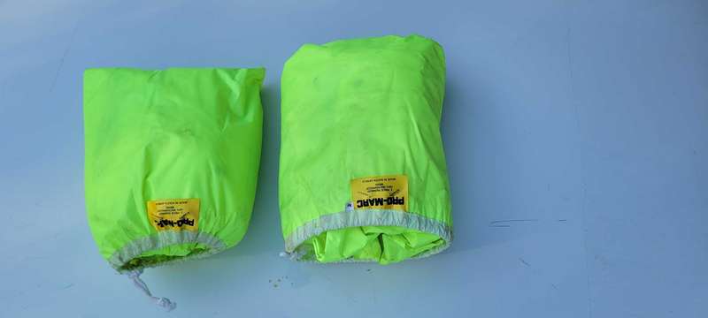 Quality Lime (M) Reflective 2-Piece Rain Coat