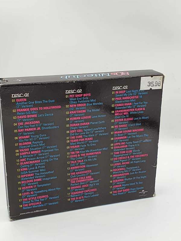 80s Niteclub - Big Hits From The 80s - In The Mix (3-CD)