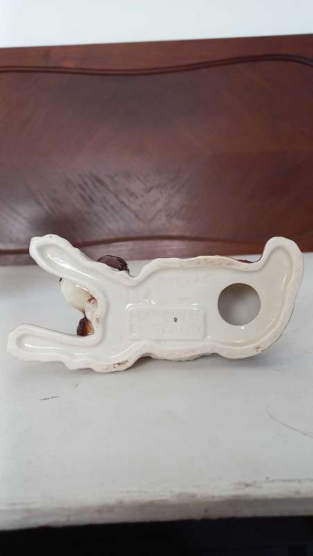 Vintage Sylvac spaniel dog ornament