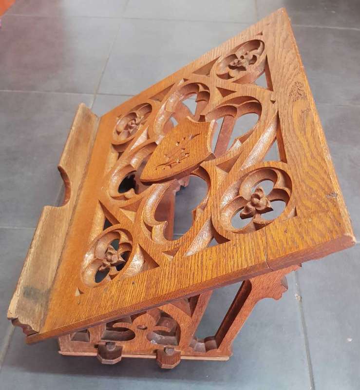 Antique Ornate bookstand highly detailed