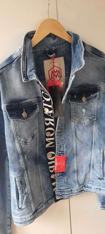 Mario Morato Men's Denim Jacket Size XXL