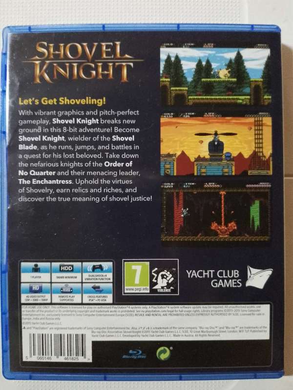 Shovel Knight Ps4