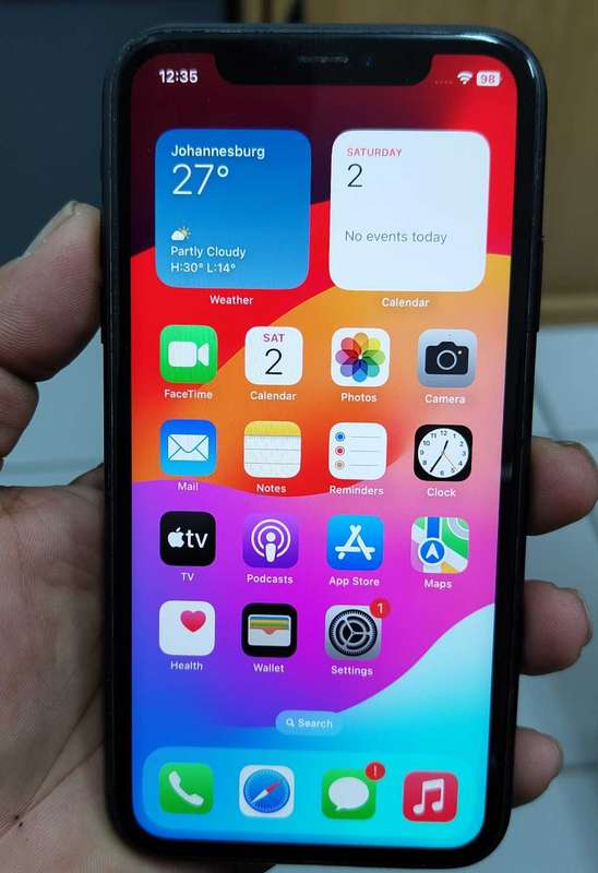 iPhone XR 256GB black (Pre Owned)