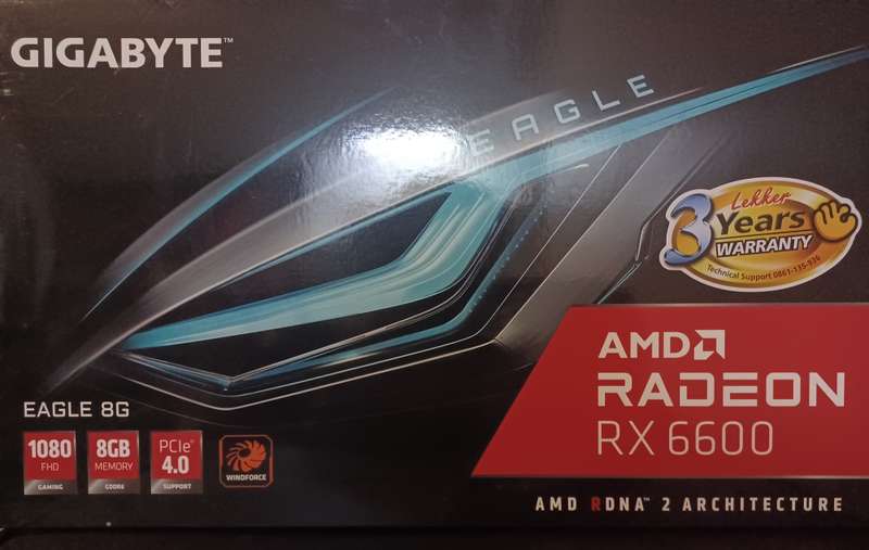 AMD RADEON RX 6600GIGABYTE EAGLE8GB
