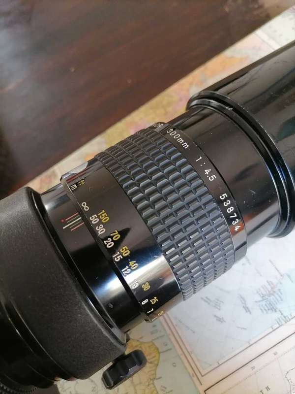 Nikon 300mm f4.5 ais lens