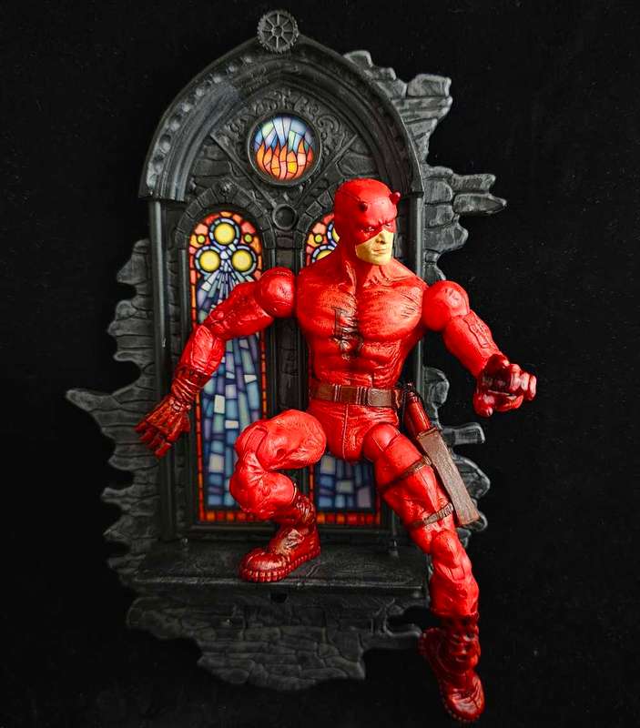 ToyBiz Marvel Legends Face Off Daredevil vs Kingpin