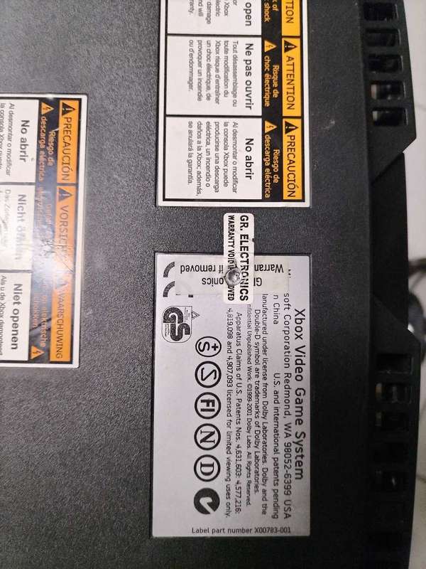 OG Xbox chipped