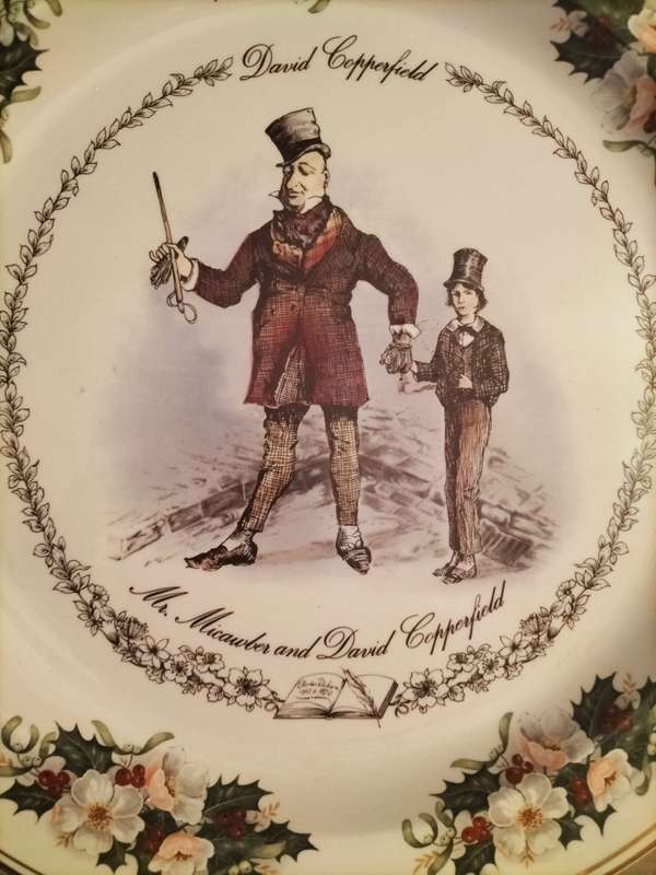 Charles Dickens - David Copperfield  Charger Plate