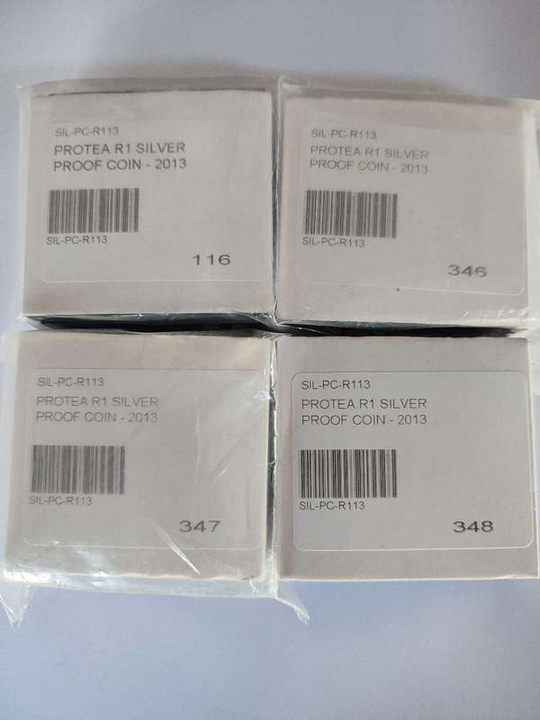 2013 Mandela R1 Silver New in original packaging