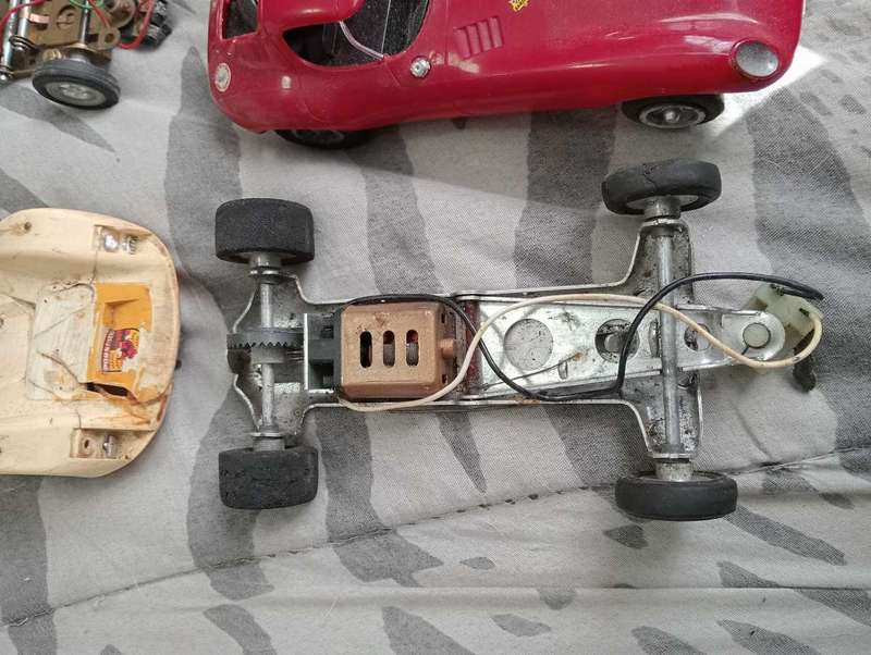 1/24 Cox Chaparral, Tamiya, Russkit and I think Monogram Slotcars