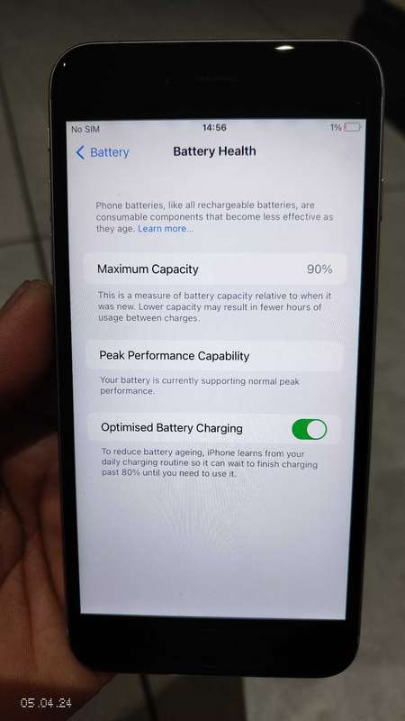iPhone 6S Plus 128GB Space grey (Pre Owned)