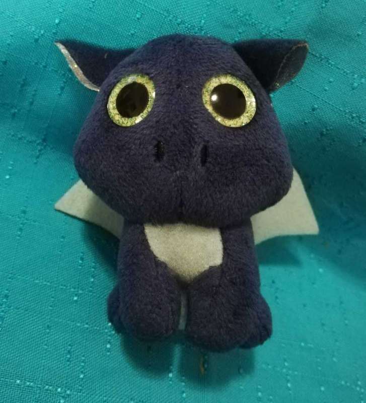 TY Teenie Beanie Boo named Blake. McDonald's 2020. Collectable Happy Meal Toy. 11cm.