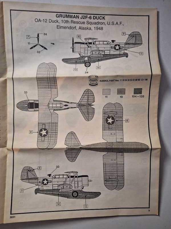3 x Model planes