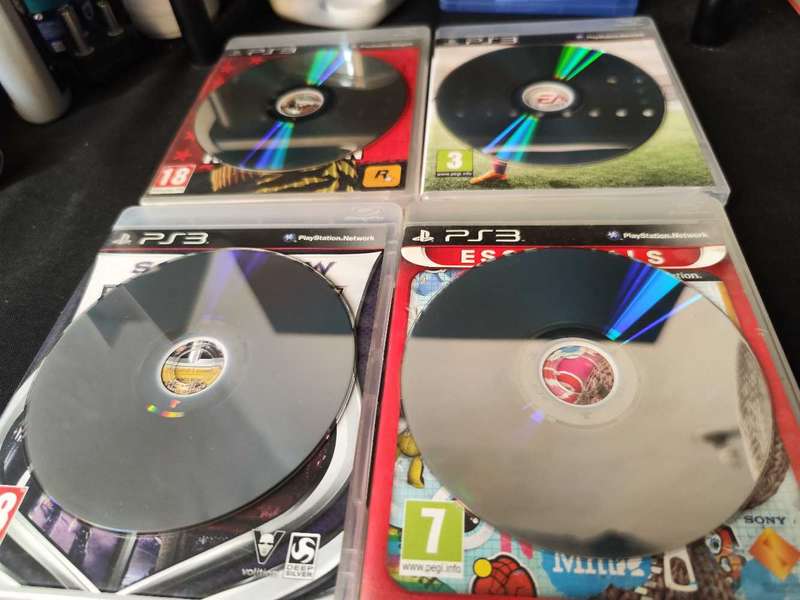 Ps3 console bundle  garnet red Playstation3  500gb