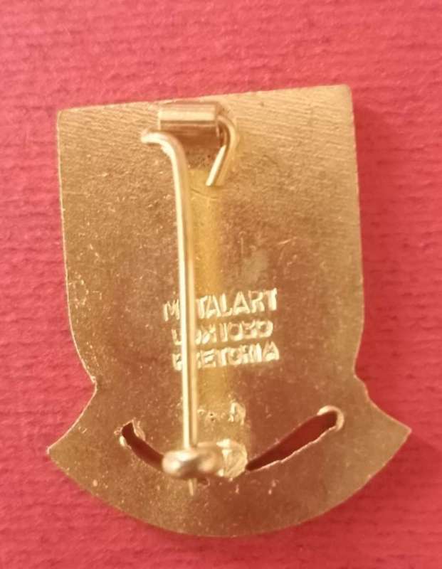 ESCOM ENAMEL COLENSO CLUB BADGE