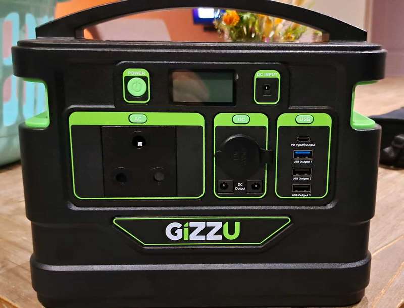 Gizzu 518wh portable power station