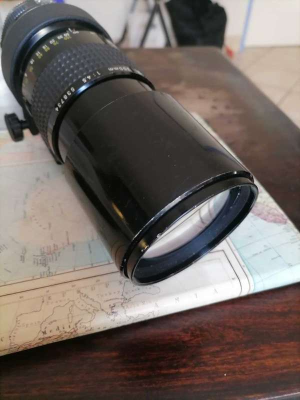Nikon 300mm f4.5 ais lens
