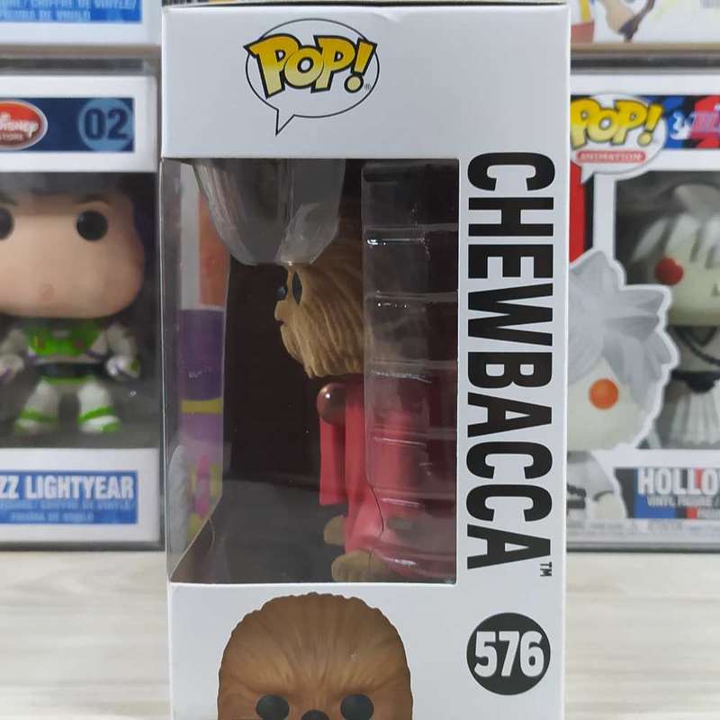 Star Wars #576 Chewbacca Flocked Funko Pop