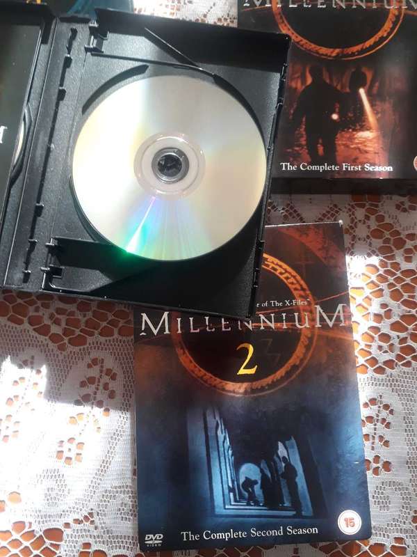 DVD BOX SETS: MILLENIUM COMPLETE SERIES 1,2 AND 3 IN LIKE NEW CONDITION