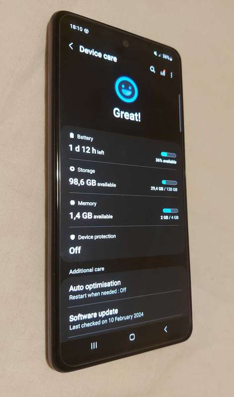 Samsung Galaxy A52, 128gb, Pre-owned, 4gb Ram