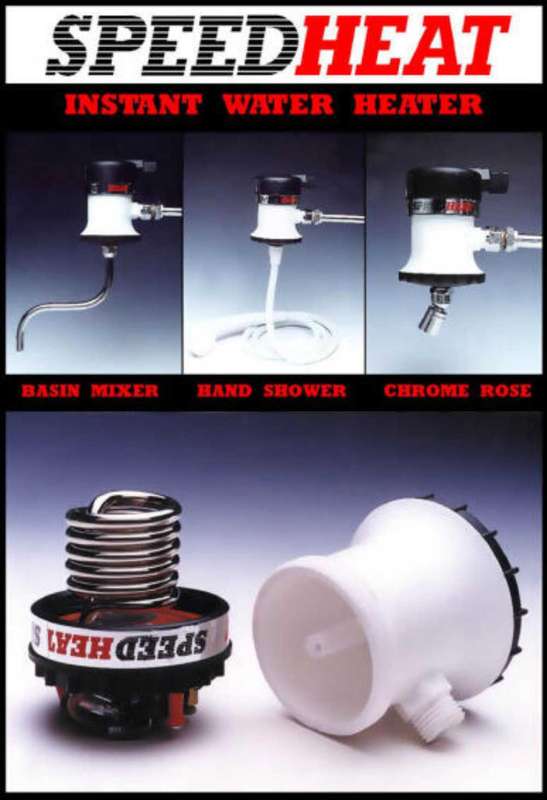 Speedheat Shower head 5KW- Instant water heater