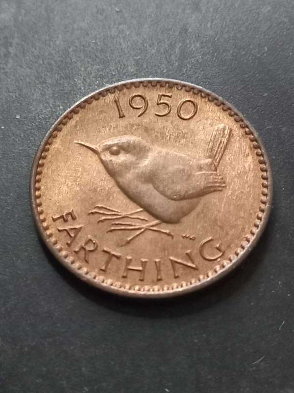 1950 Britain Farthing