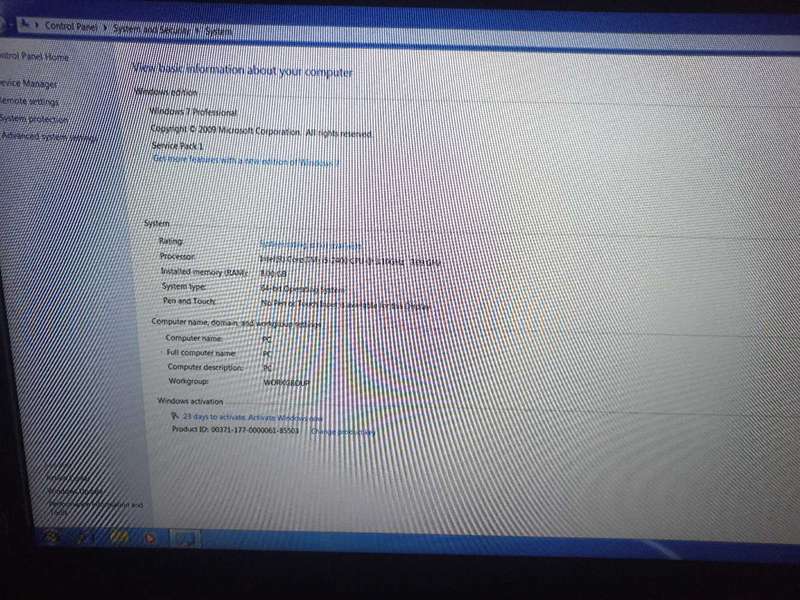 Desktop PC i5 2400, 8GB Ram, HDD