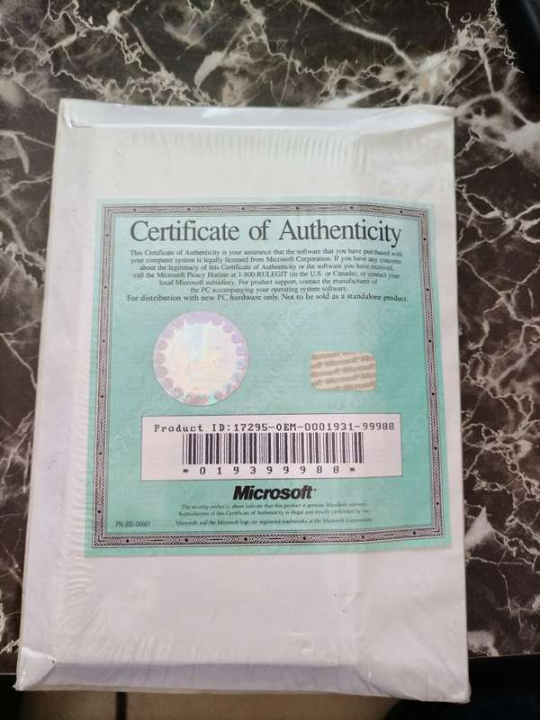 Windows 3.1 factory sealed