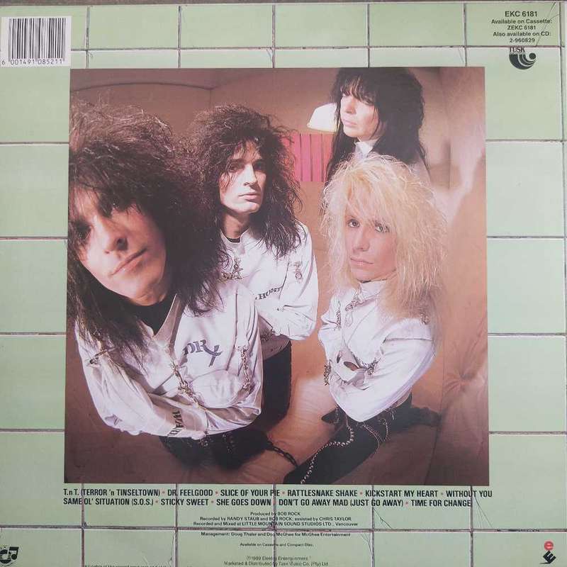 Motley Crue: Dr. Feelgood. L.P