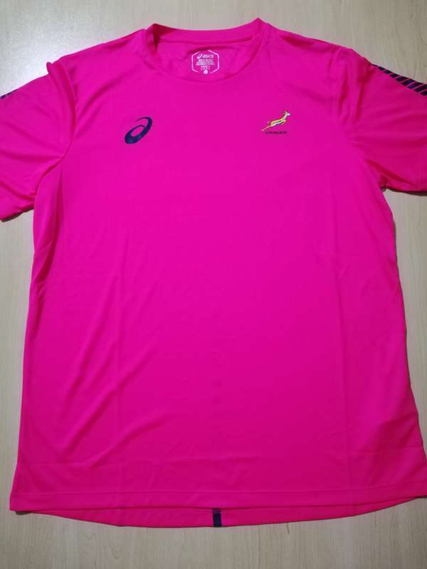 Springbok Pink Technical Training Shirt Size L