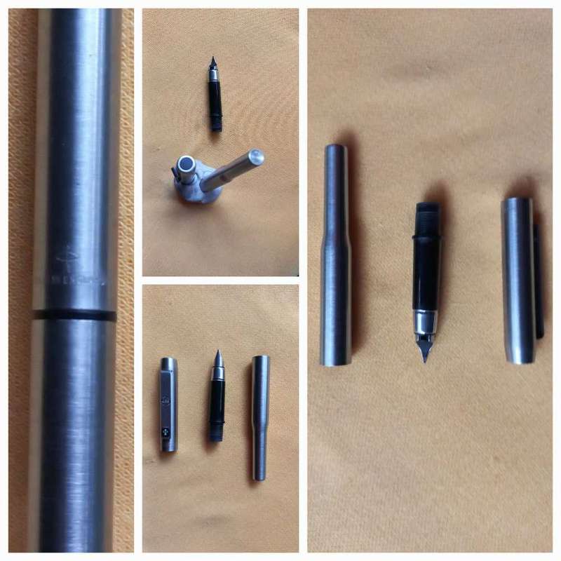 Vintage Parker stainless steel pen lot