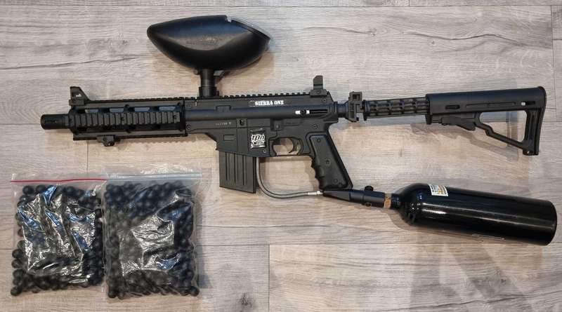 Tippmann TPN Sierra One Paintball Gun - Black