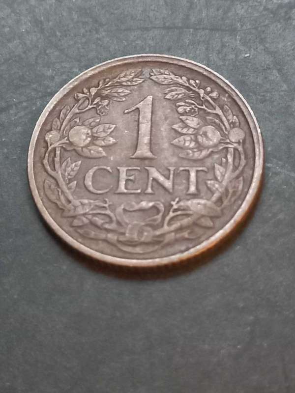 1916 Netherlands 1 Cent