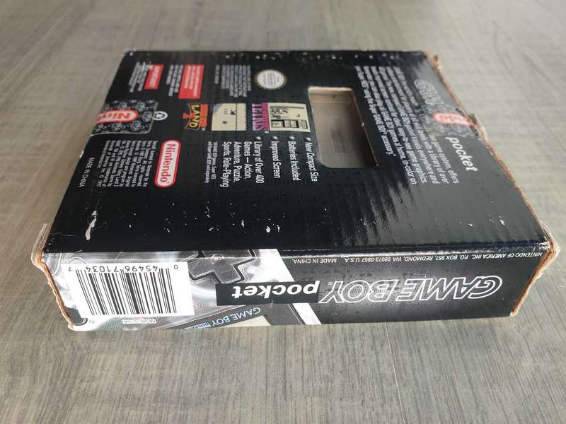 Boxed Clear Game Boy Pocket