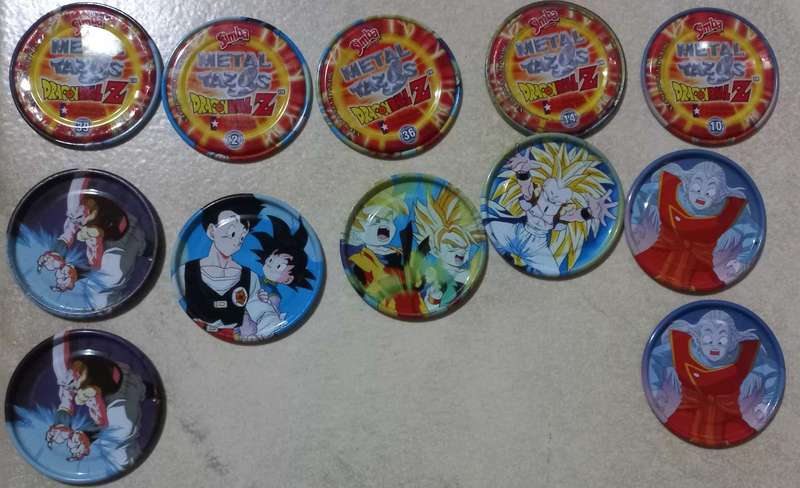 Dragonball Z Limited Edition Metal Tazo (Price PER Tazo)