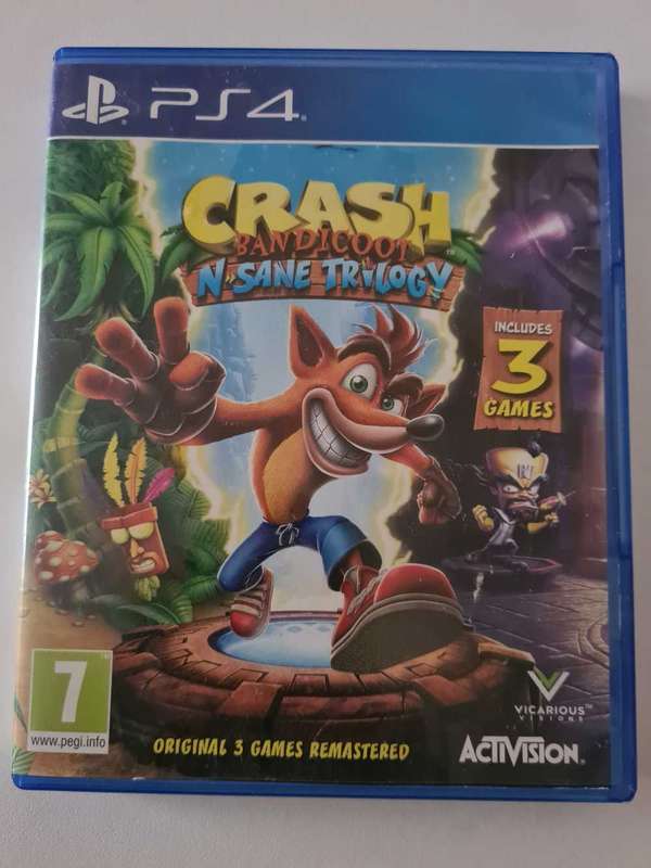 Crash Bandicoot: N-sane Trilogy (ps4)