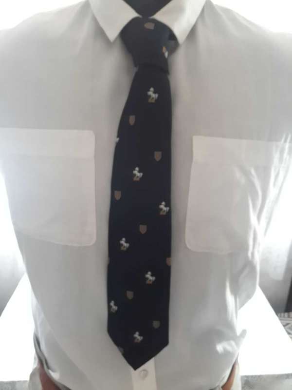 Vintage Men`s Neck Tie Comme Soie Cavateur